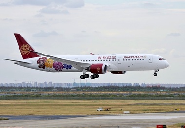 Juneyao plans international boost with 787s