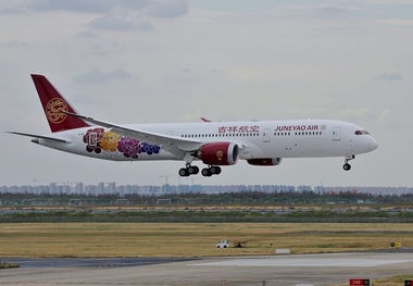 Juneyao plans international boost with 787s
