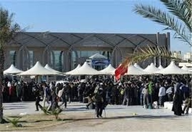 تردد مسافر از پایانه مرزی مهران 