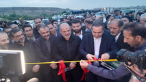 پروژه تقاطع غیرهمسطح نیایش اردبیل با حضور وزیر کشور افتتاح شد