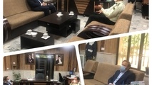 نشست مدیرعامل شرکت آب منطقه ای قزوین با رییس پلیس پیشگیری استان 