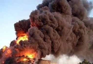 مهار آتش‌ سوزی در انبارهای عمومی غرب تهران
