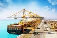 ترانزیت ۶۶ هزار تن کالا و ۳۴ هزار خودرو از بنادر غرب هرمزگان

