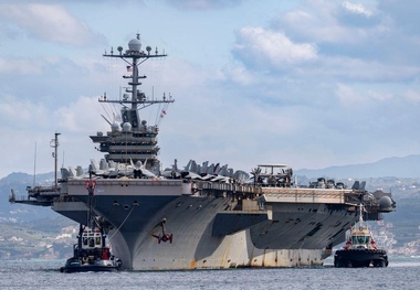 U.S. Navy Loses F/A-18 In Red Sea