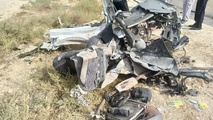 مرگ ۶ تن درپی تصادف پژو و تریلی در محور ایرانشهر