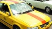 زیر پل تختی در همدان ایستگاه تاکسی شود