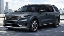 2021 Kia Sedona Fully Revealed With Up To 11 Seats, Two V6 Engines
