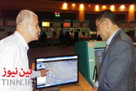 گزارش تصویری/ بازدید مدیرکل ایمنی شرکت فرودگاه‌ها از مرکز کنترل پرواز