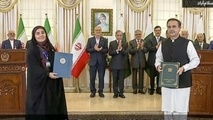 امضای سند همکاری حمل‌ ونقل و ترانزیت میان ایران و پاکستان 