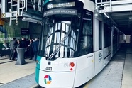 Stadler’s TINA trams begin trial operations in Halle, Germany