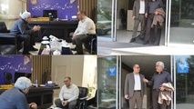 گفتگوی نماینده مردم مرند و جلفا با مدیرکل راه آهن آذربایجان