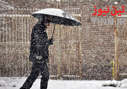 بارش سنگین برف در گیلان