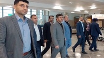 استقبال از اولین مسافران نوروزی و کادر پرواز در فرودگاه گرگان