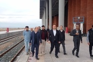 بازدید معاون مسافری راه آهن از جنوب شرق و تأکید بر آمادگی سفرهای نوروزی