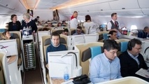 Airbus A350-1000 performs early long flight