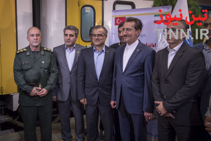 راه‌اندازی اولین قطار مسافری تهران - آنکارا