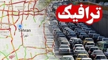 وضعیت ترافیکی جاده‌ها اعلام شد