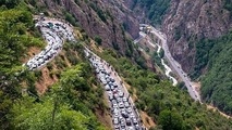 آزادراه تهران ـ شمال و جاده چالوس از ساعت ۱۶ یک طرفه می شود
