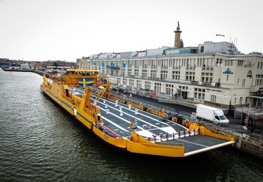 Sweden Unveils Its Largest Hybrid Car Ferry