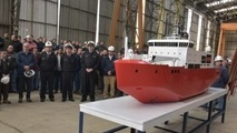 New icebreaker for Chilean Navy under construction