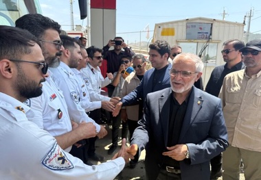 بازدید رئیس ستاد مرکزی اربعین کشور از مرز باشماق مریوان