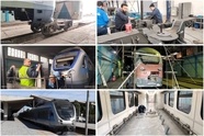 انجام تعمیرات سطح T7 ریل‌ باس در راه‌ آهن منطقه آذربایجان