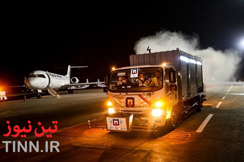 ضدعفونی فرودگاه بین المللی اهواز