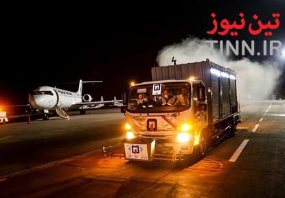 ضدعفونی فرودگاه بین المللی اهواز