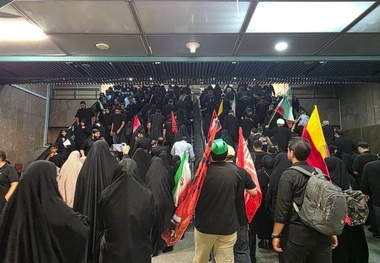رکورد مترو تهران در جابه‌جایی ۱۴.۶ میلیون مسافر