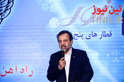 بهره‌برداری از قطارهای پنج ستاره نورالرضا با حضور سرپرست شرکت راه‌آهن