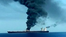 انفجار بدنه نفتکش ایرانی در دریای سرخ