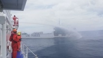 Over 100 People Evacuated from Burning Ferry in Philippines
