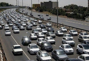 تردد در جاده های غرب استان تهران دو برابر شد