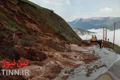 رانش زمین در مازندران