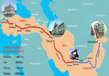 راه‌ آهن استانبول-تهران-اسلام‌آباد، چین را به اروپا می‌ دوزد