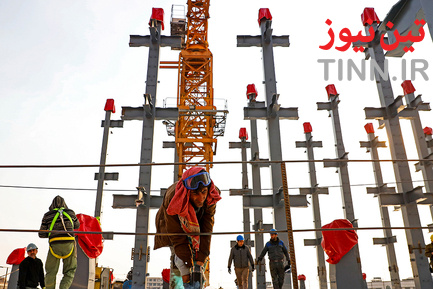 مراحل ساخت ساختمان پلاسکو