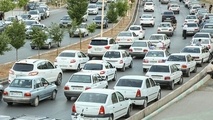 آخرین وضعیت تردد از آزادراه تهران قم/ ترافیک سنگین در خروجی های شهر تهران