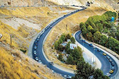 انسداد مقطعی جاده چالوس به فردا موکول شد