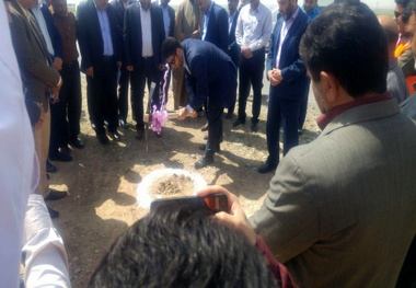  کلنگ زنی دو پل در گتوند 