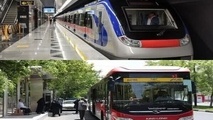 حمایت از شهروندان با رایگان شدن خدمات حمل و نقل عمومی تهران در طول جنگ