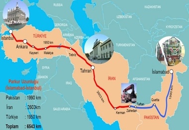 ایران در ریل رقابت کریدورها برگ برنده رو می کند