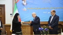 امضای تفاهم نامه تامین مسکن ایثارگران میان وزیر راه و رئیس بنیاد شهید/راه آهن شلمچه بصره به منزله نه بزرگ به جنگ است