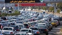 ترافیک سنگین در آزادراه های البرز