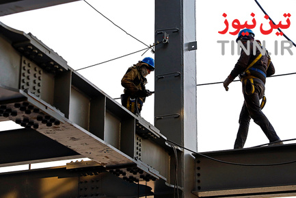 مراحل ساخت ساختمان پلاسکو