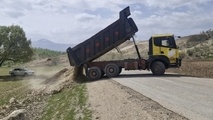 آغاز عملیات بهسازی ۹ کیلومتر از محور روستایی لردگان_کینگ