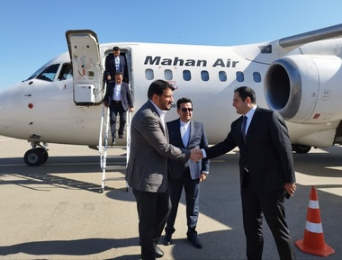 گزارش تصویری بازدید وزیر راه و شهرسازی از فرودگاه زنگیلان (1)