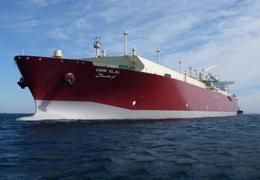 LNG tankers heading to Britain, Belgium and the Netherlands
