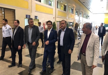 بازدید مدیرعامل سازمان بنادر و دریانوردی از بندر شهید باهنر 
