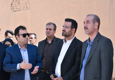 بازدید معاون وزیر راه و شهرسازی از محور تاریخی شهر دامغان