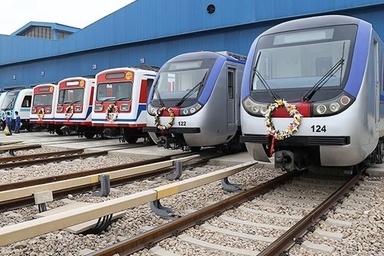دو رام قطار چینی آماده ورود به کشور
